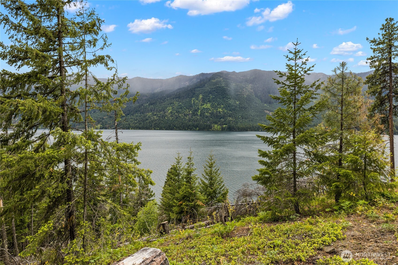 0 Morgan Creek Road Ronald, WA 98940 - Photo 14 of 38 a view of a lake with a mountain