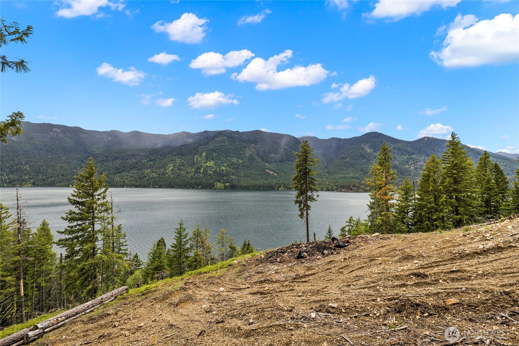 0 Morgan Creek Road Ronald, WA 98940 - Photo 16 of 38 a view of a lake with a mountain in the background