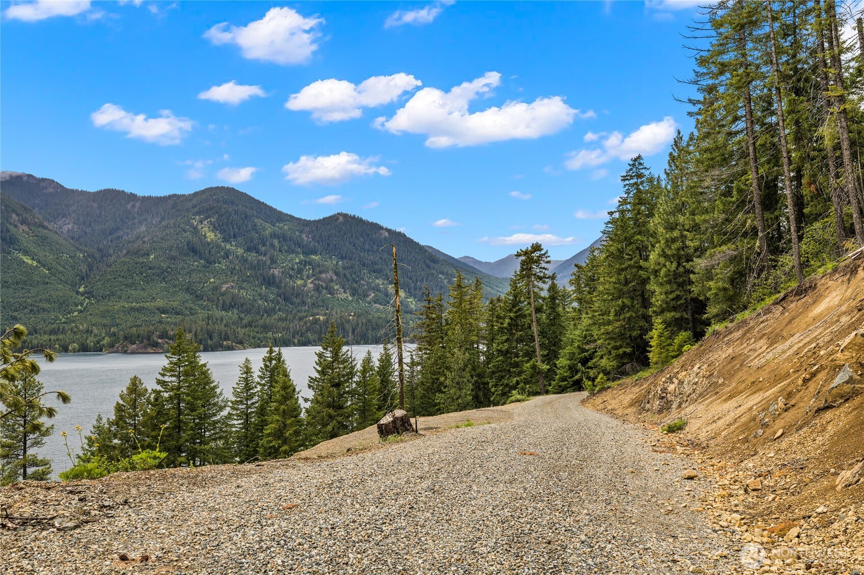 0 Morgan Creek Road Ronald, WA 98940 - Photo 7 of 38 a view of a lake with a mountain in the background