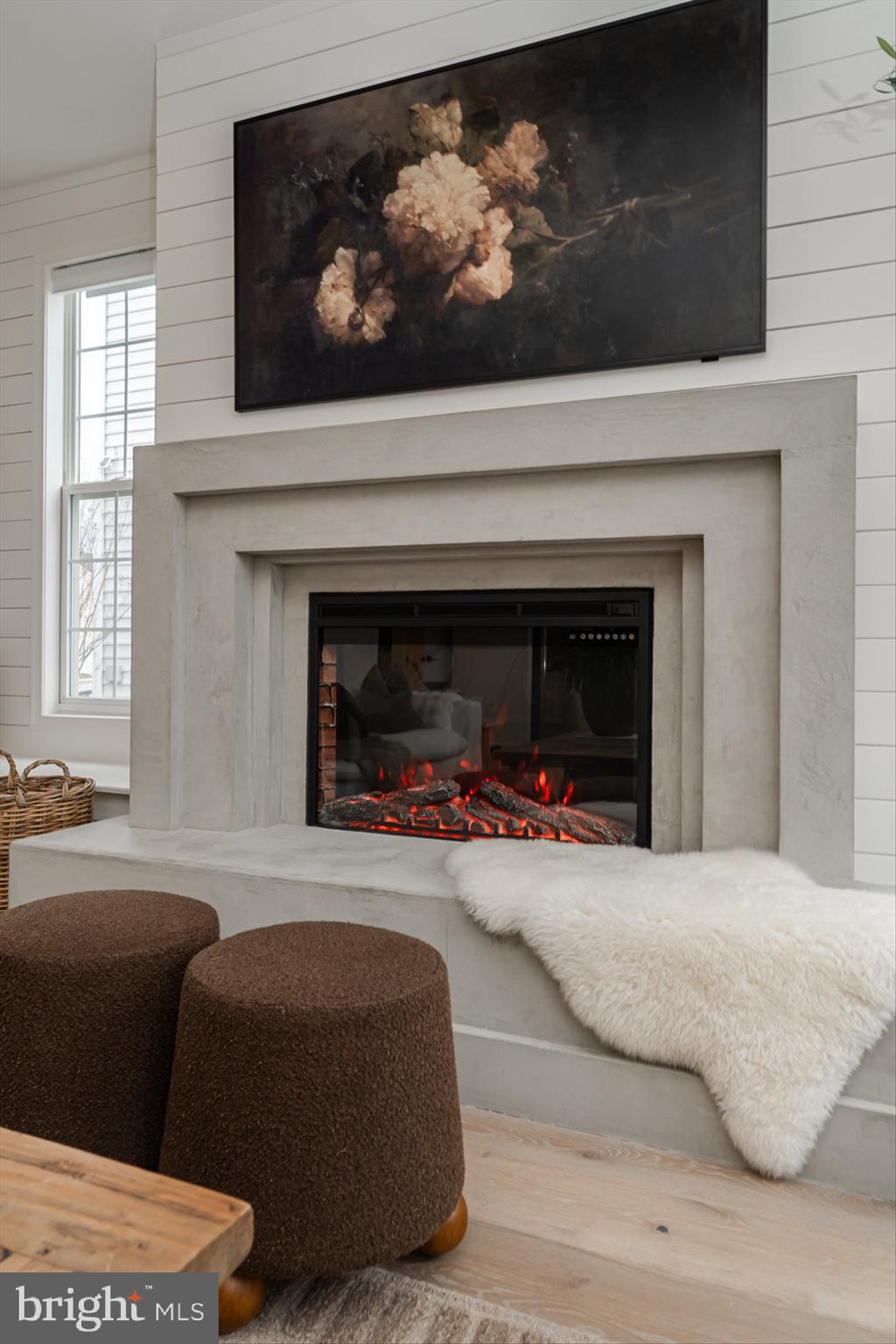 38 Deep Creek Road Ranson, WV 25438 - Photo 20 of 64 a living room with furniture and a fireplace