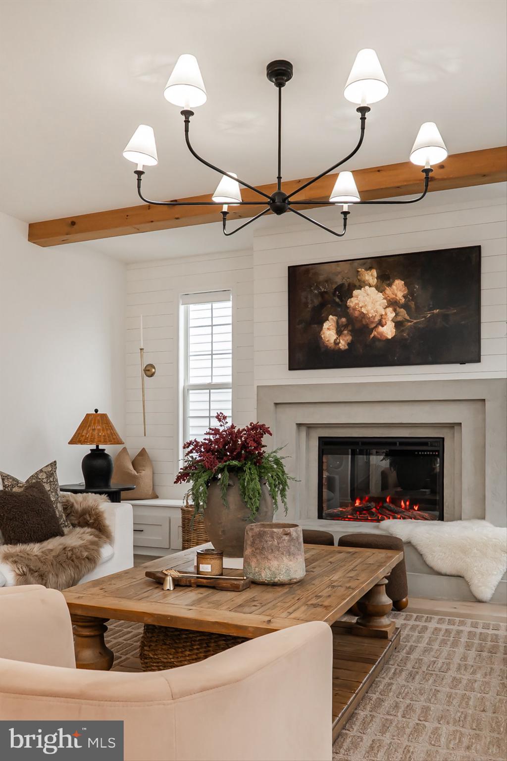38 Deep Creek Road Ranson, WV 25438 - Photo 22 of 64 a living room with furniture and a fireplace