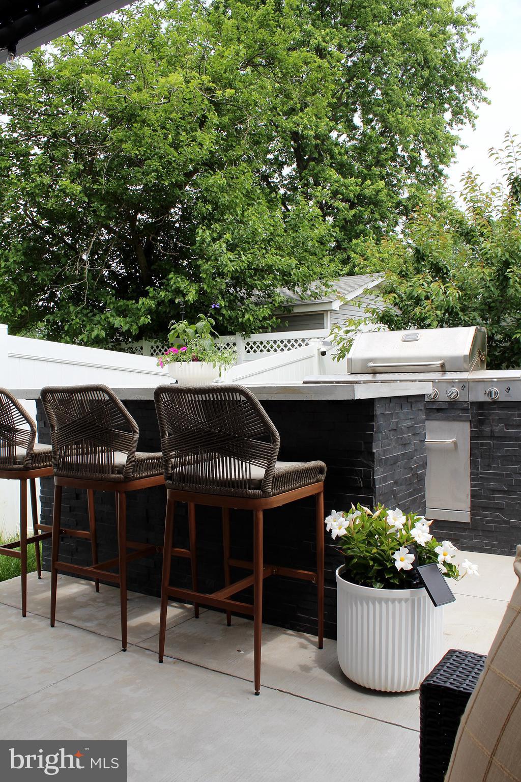 38 Deep Creek Road Ranson, WV 25438 - Photo 58 of 64 a view of backyard with seating space and trees