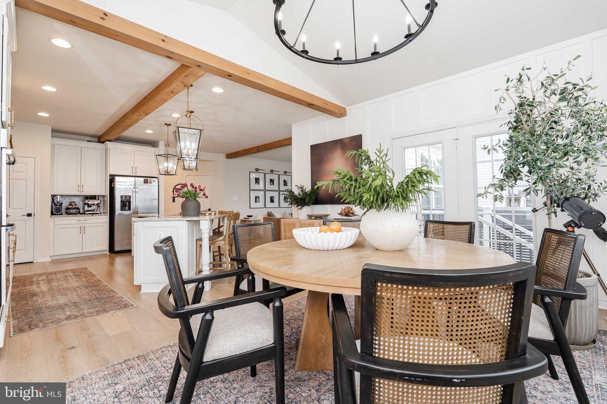 38 Deep Creek Road Ranson, WV 25438 - Photo 6 of 64 a view of a dining room with furniture and a chandelier