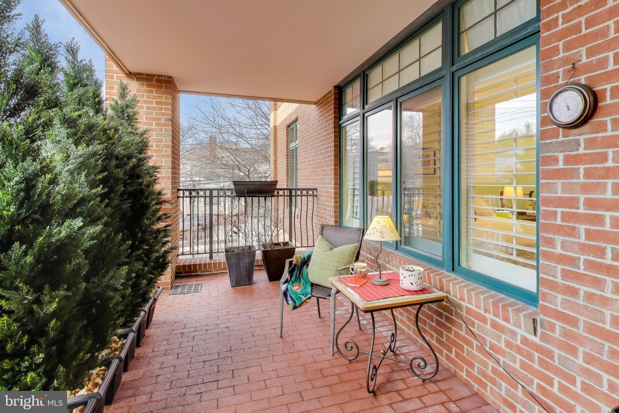 7405 Arlington Road, Unit 202 Bethesda, MD 20814 - Photo 24 of 41 Covered patio
