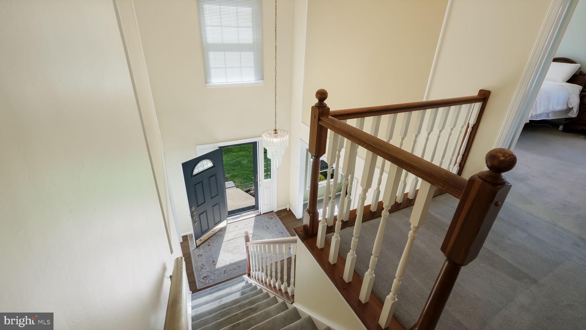 9 Caldwell Circle Newtown, PA 18940 - Photo 15 of 29 a view of staircase with railing and white walls