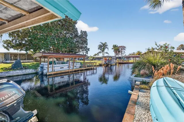 a view of a lake from a balcony