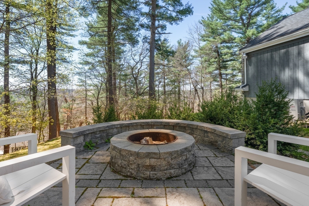 40 Hobbs Brook Road Weston, MA 02493 - Photo 25 of 42 a view of outdoor space with swimming pool and furniture