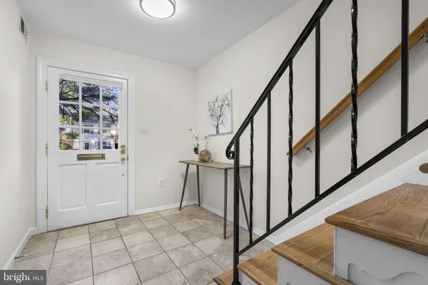 a view of an entryway