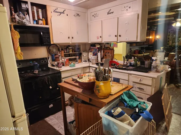 a view of water heater room