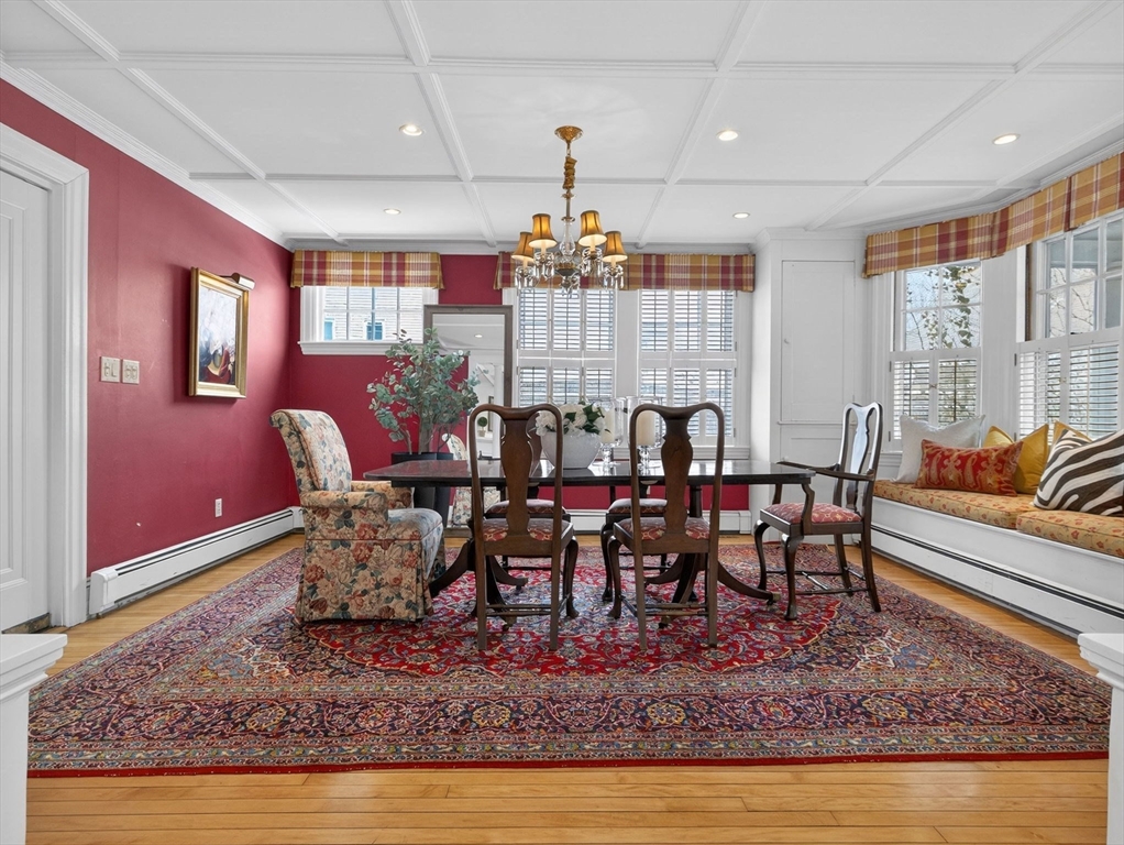 78 Denton Road Wellesley, MA 02482 - Photo 14 of 29 a view of a dining room with furniture window and wooden floor