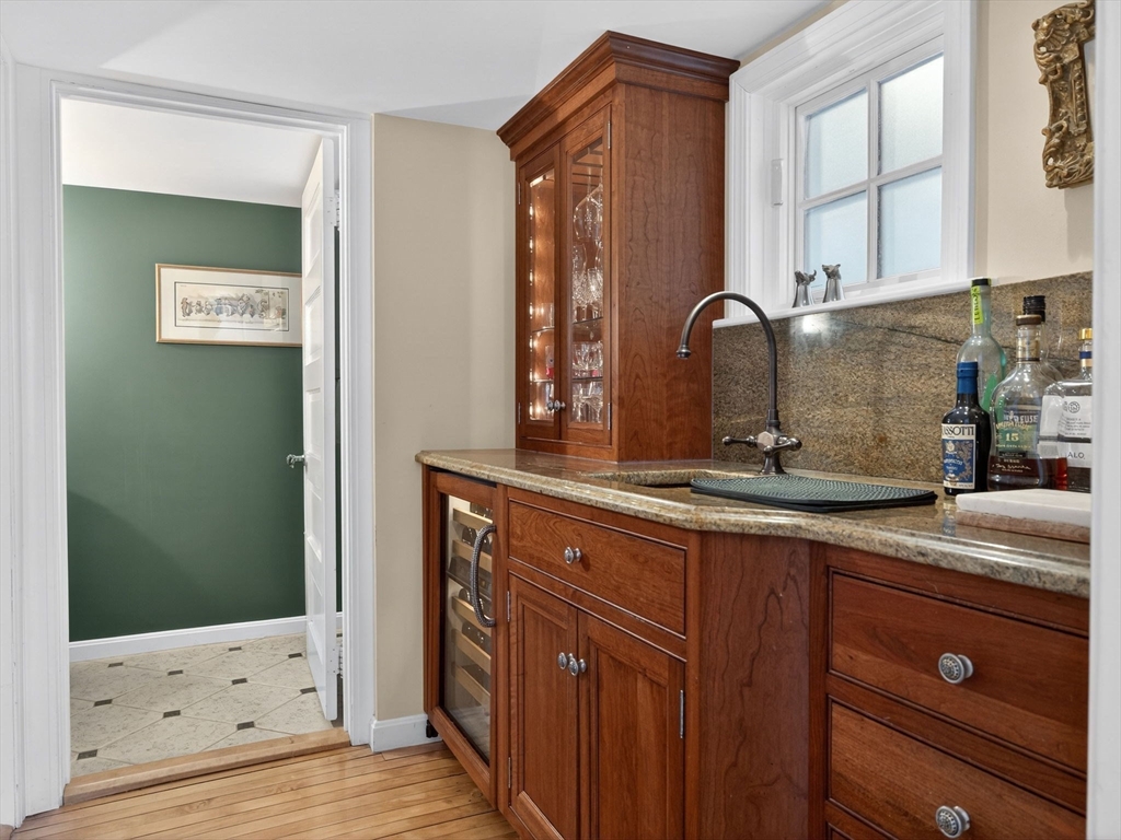 78 Denton Road Wellesley, MA 02482 - Photo 17 of 29 a sink with a granite countertop double vanity