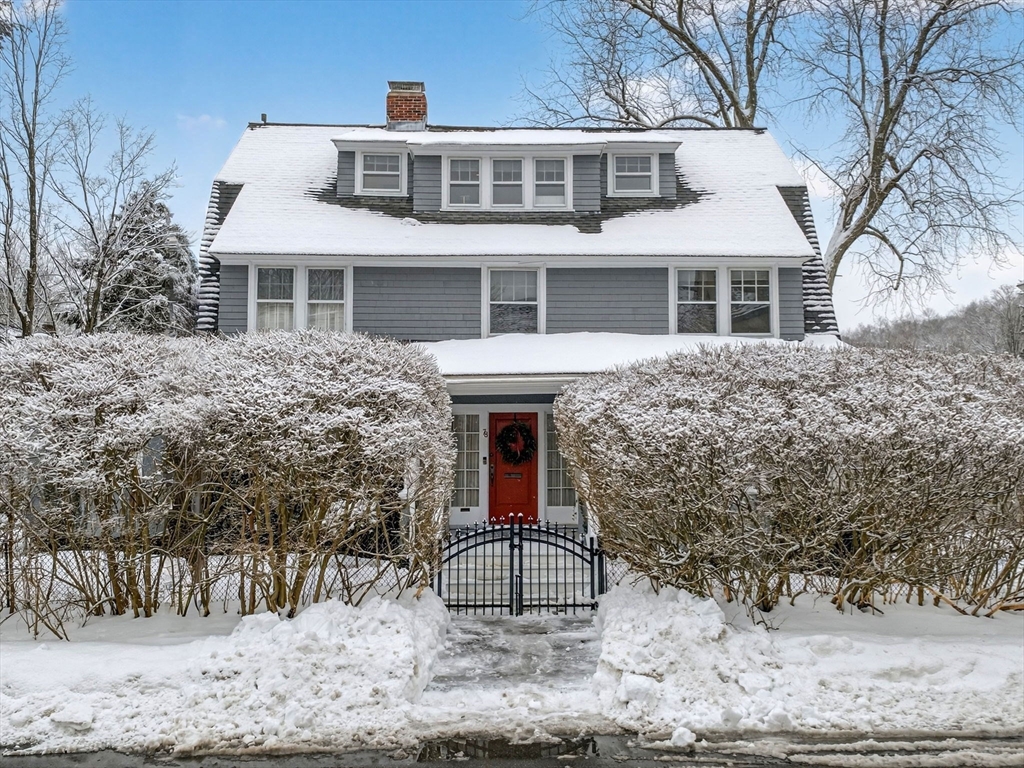 78 Denton Road Wellesley, MA 02482 - Photo 29 of 29 a front view of a house with a yard