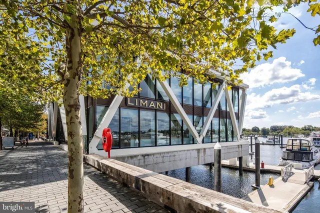 a view of a building with outdoor space