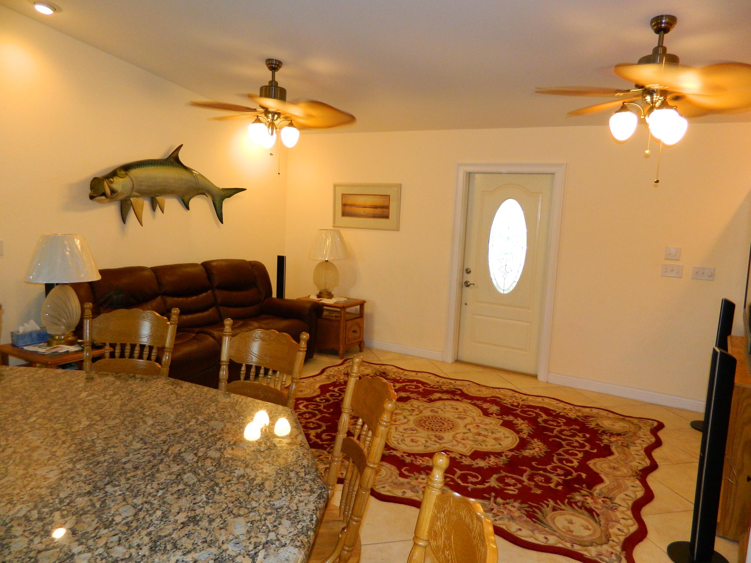 28568 John Silver Road Summerland Key, FL 33042 - Photo 11 of 28 Living Area & Front Door Entry