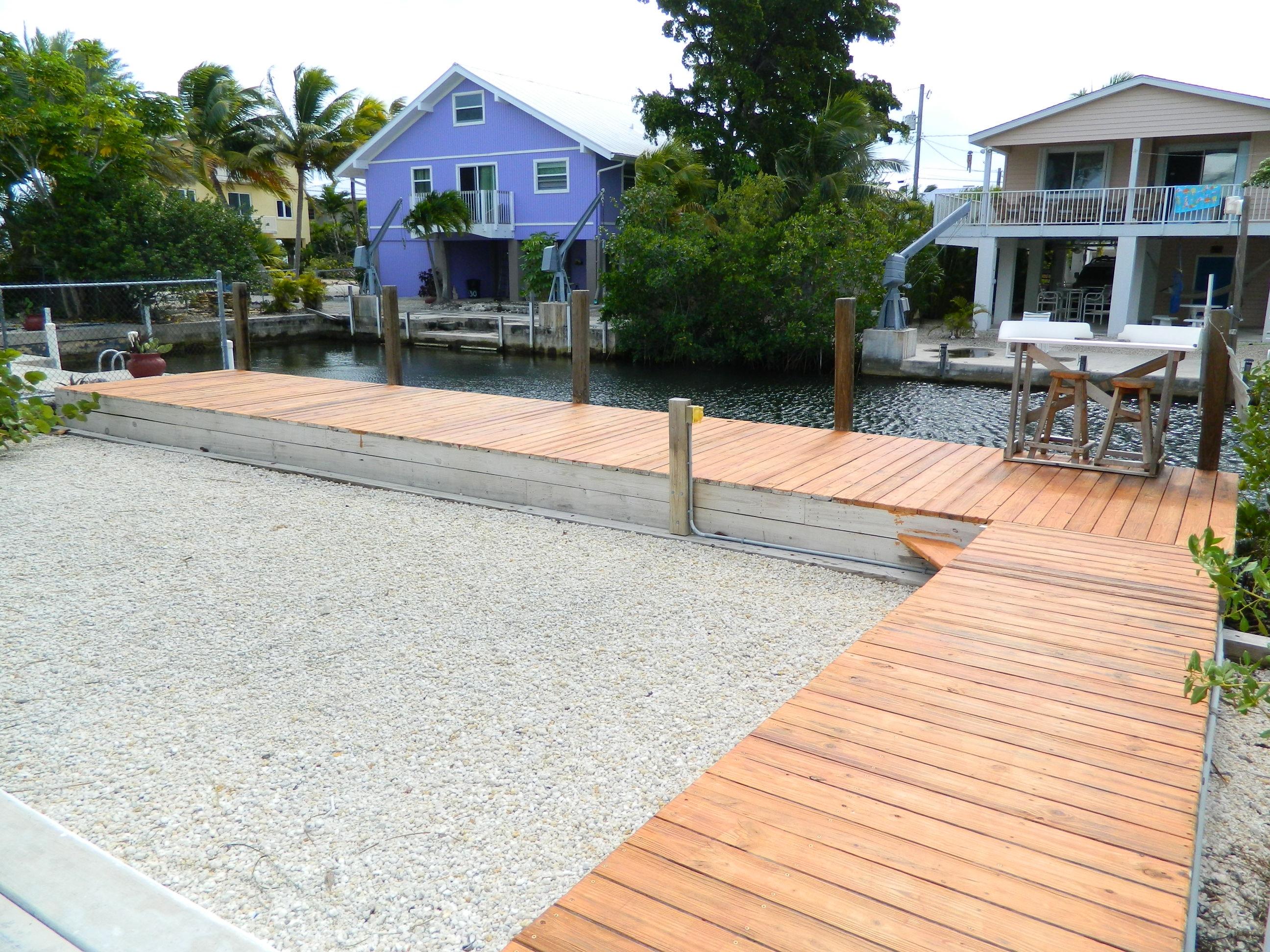 28568 John Silver Road Summerland Key, FL 33042 - Photo 25 of 28 Wood Dock