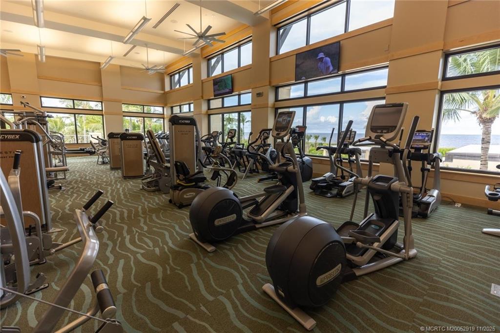 2421 Bahia Way Stuart, FL 34996 - Photo 52 of 63 a view of a room with gym equipment
