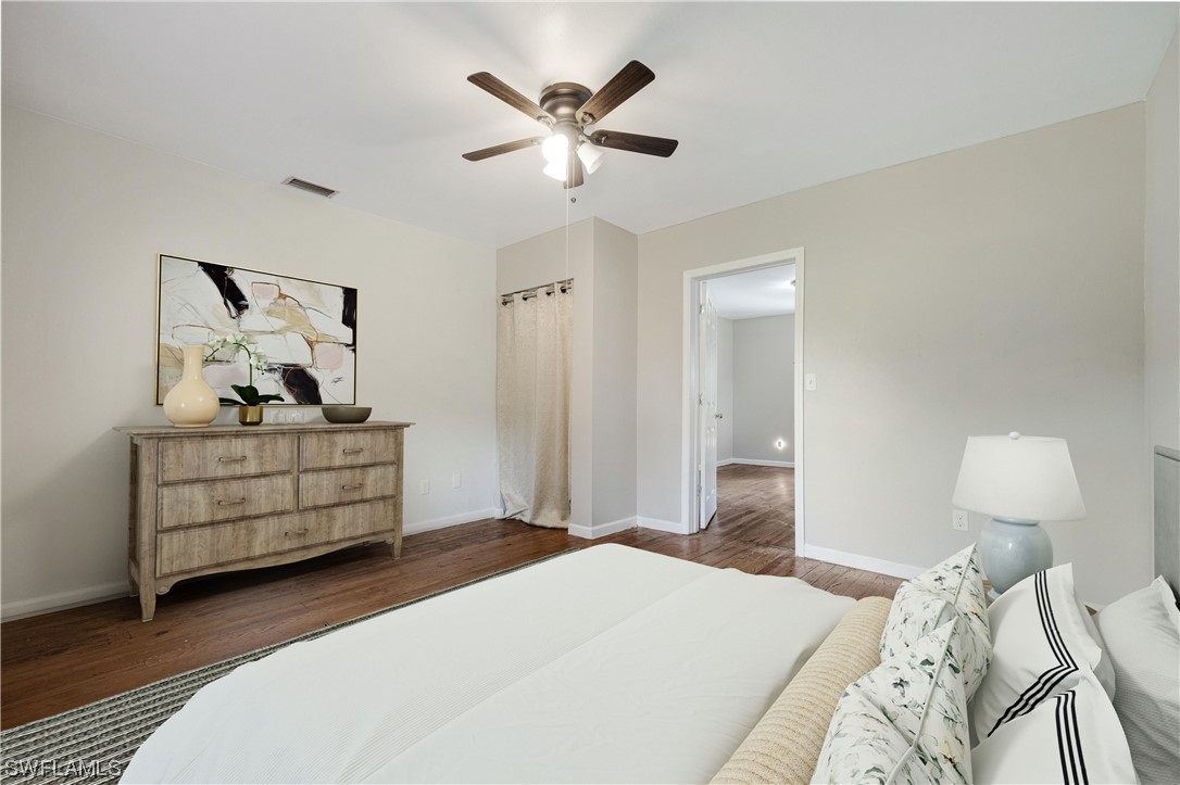2701 Packinghouse Road Alva, FL 33920 - Photo 8 of 33 a bedroom with bed and window