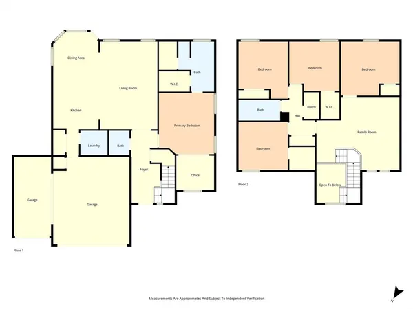 a picture of a floor plan
