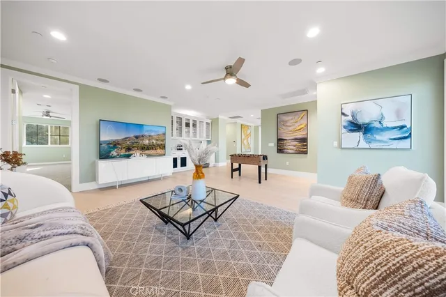 a bedroom with a bed and a fireplace