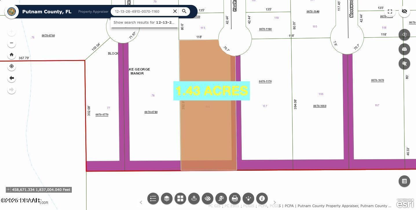 147 Heathton Street Georgetown, FL 32139 - Photo 2 of 4 2nd image gis map