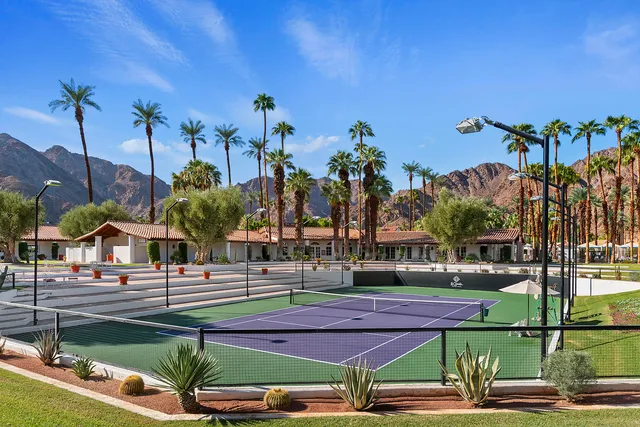 a view of a basketball court