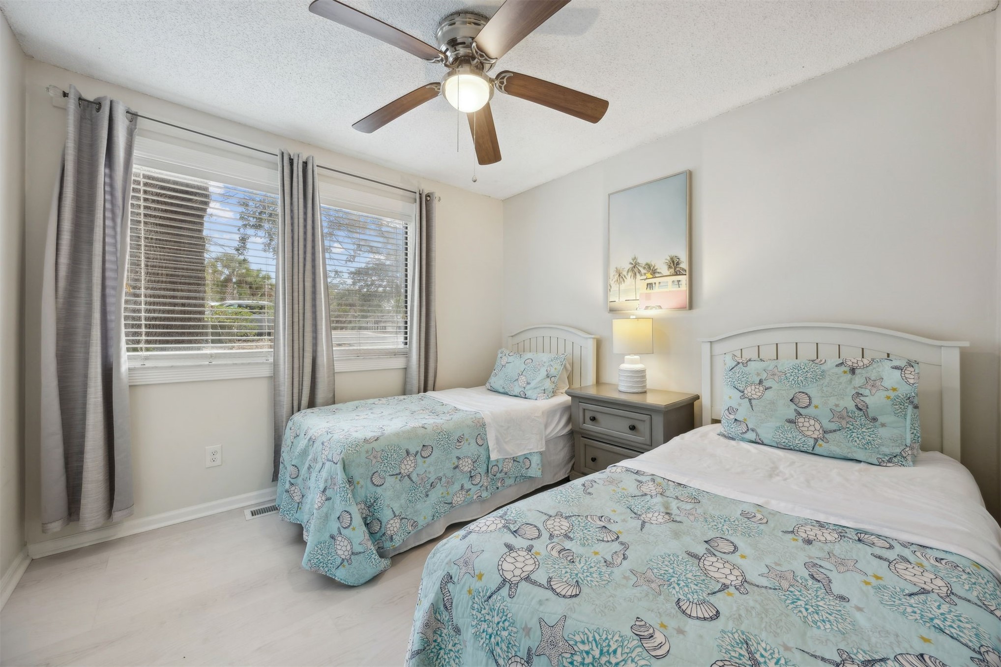 2562 Forest Ridge Drive, Unit P2 Fernandina Beach, FL 32034 - Photo 20 of 37 Guest Bedroom #1-Two Twin Beds