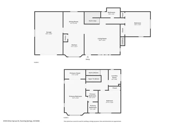 $550,000 | 31816 Silver Spruce Drive, Running Springs, CA 92382