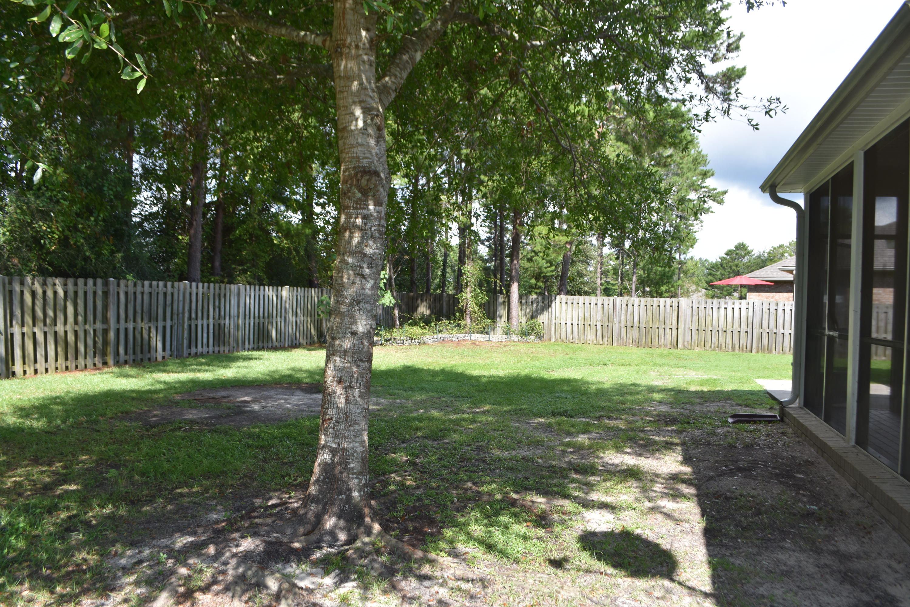 216 Mango Lane Freeport, FL 32439 - Photo 41 of 44 a view of a garden with a tree