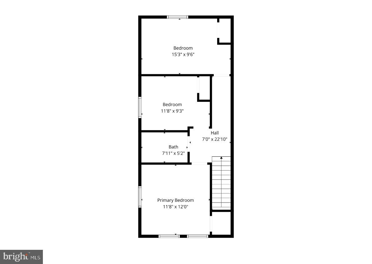 28 New Street Salem, NJ 08079 - Photo 35 of 36 Back two bedrooms are an addition