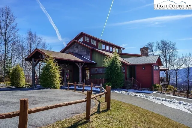 a view of a house with sitting area