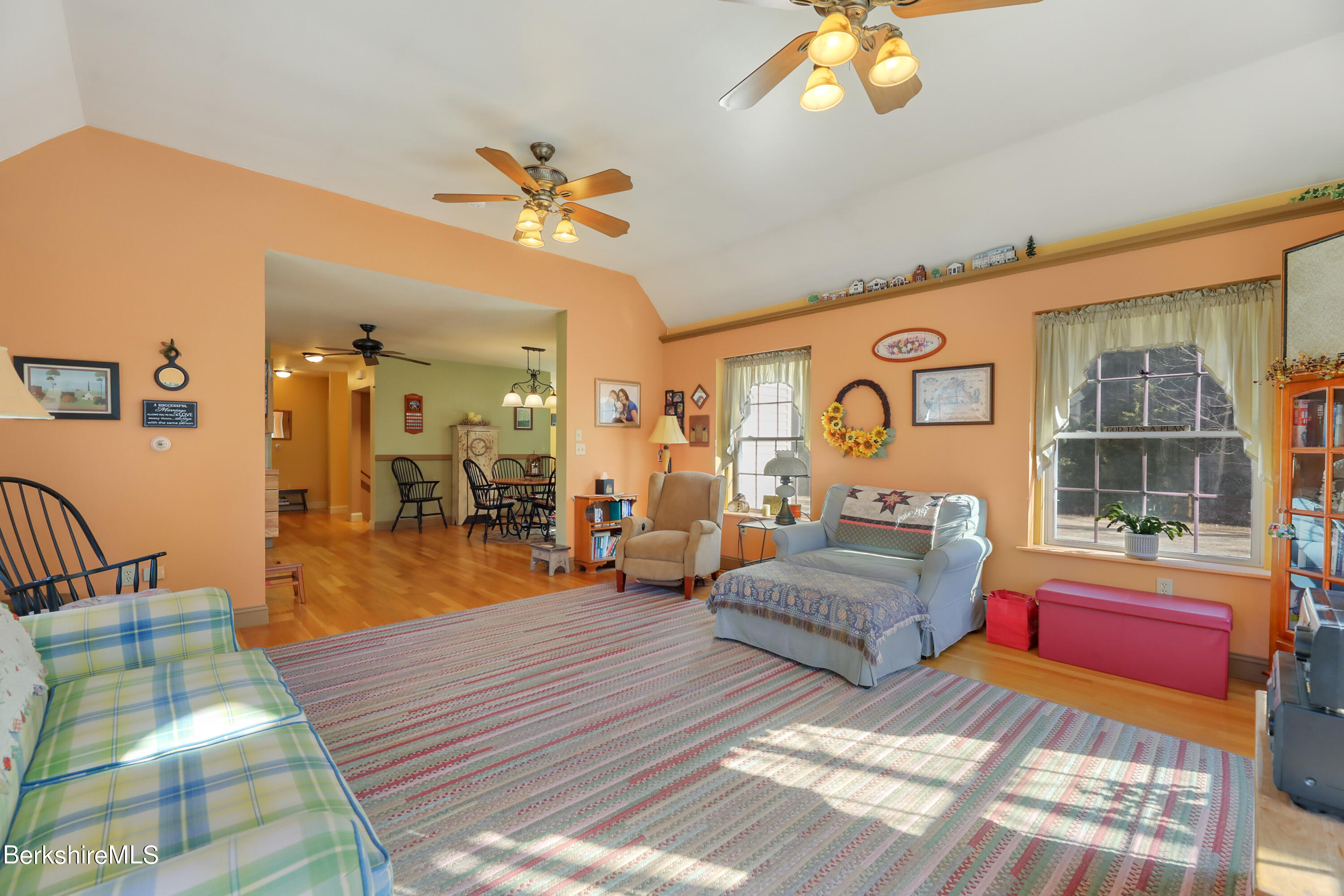 20 Ray Hubbard Road Otis, MA 01029 - Photo 17 of 59 a living room with furniture and a large window