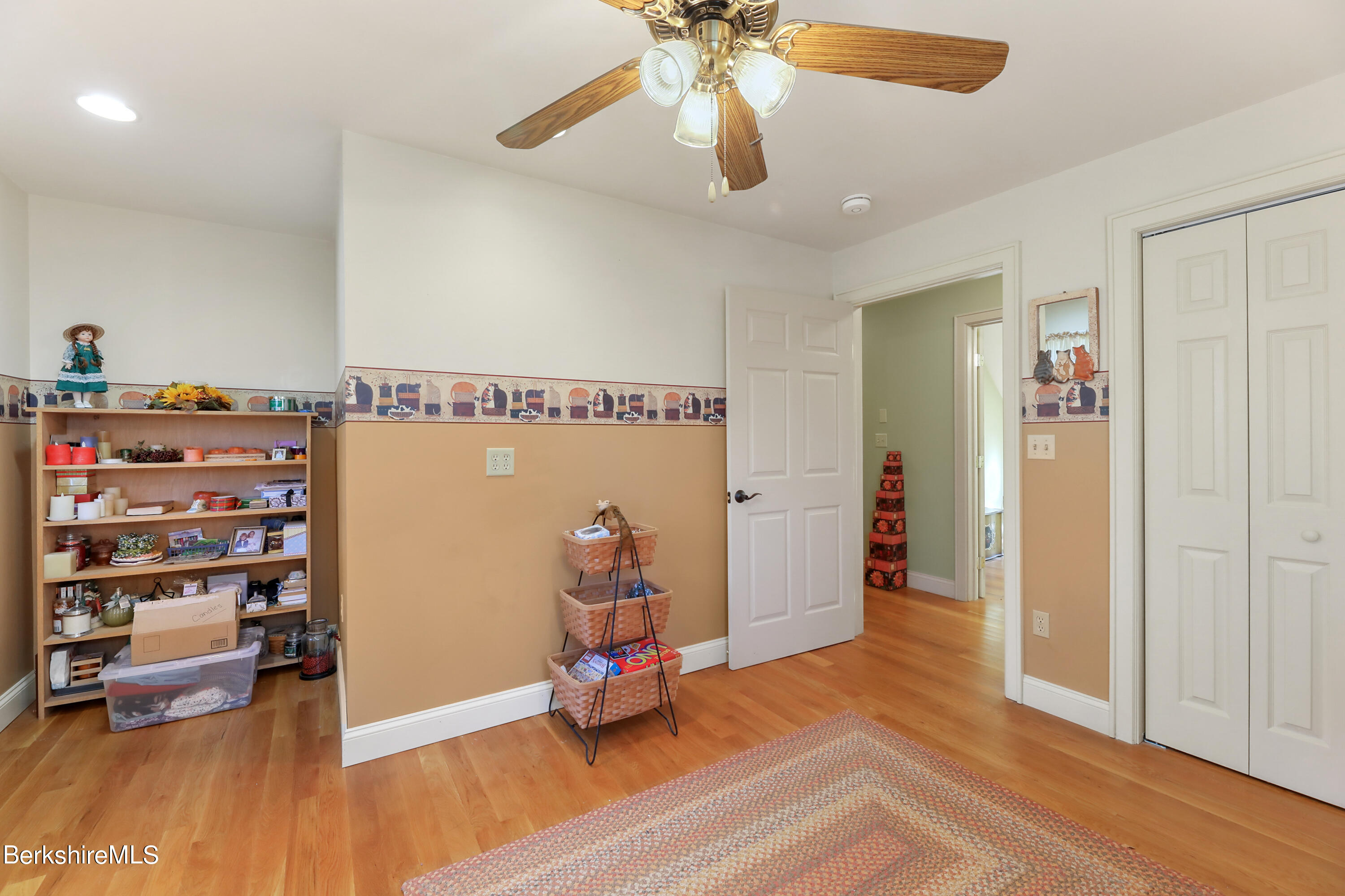 20 Ray Hubbard Road Otis, MA 01029 - Photo 41 of 59 a view of a room with wooden floor and staircase