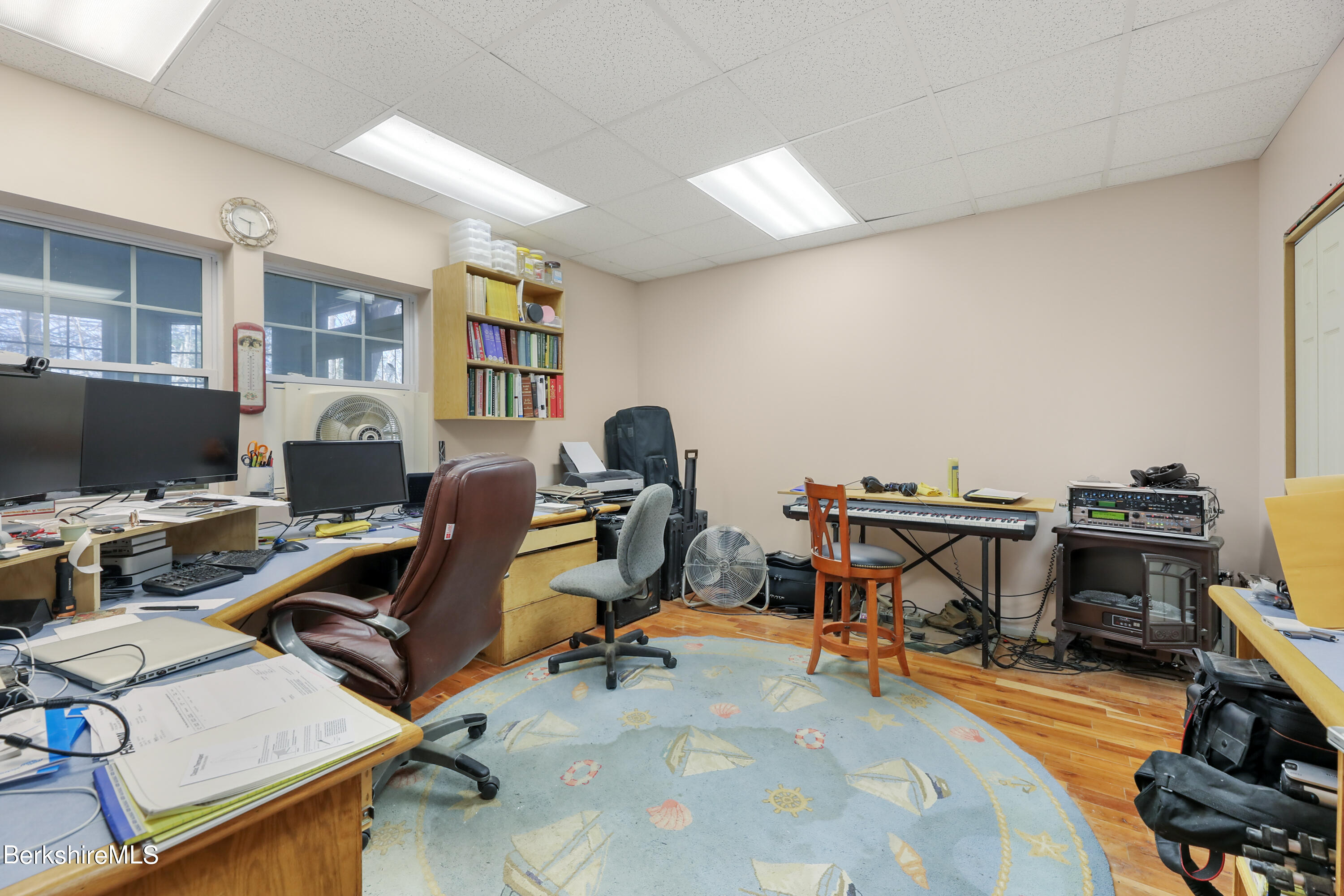 20 Ray Hubbard Road Otis, MA 01029 - Photo 47 of 59 a view of a workspace with furniture and a window