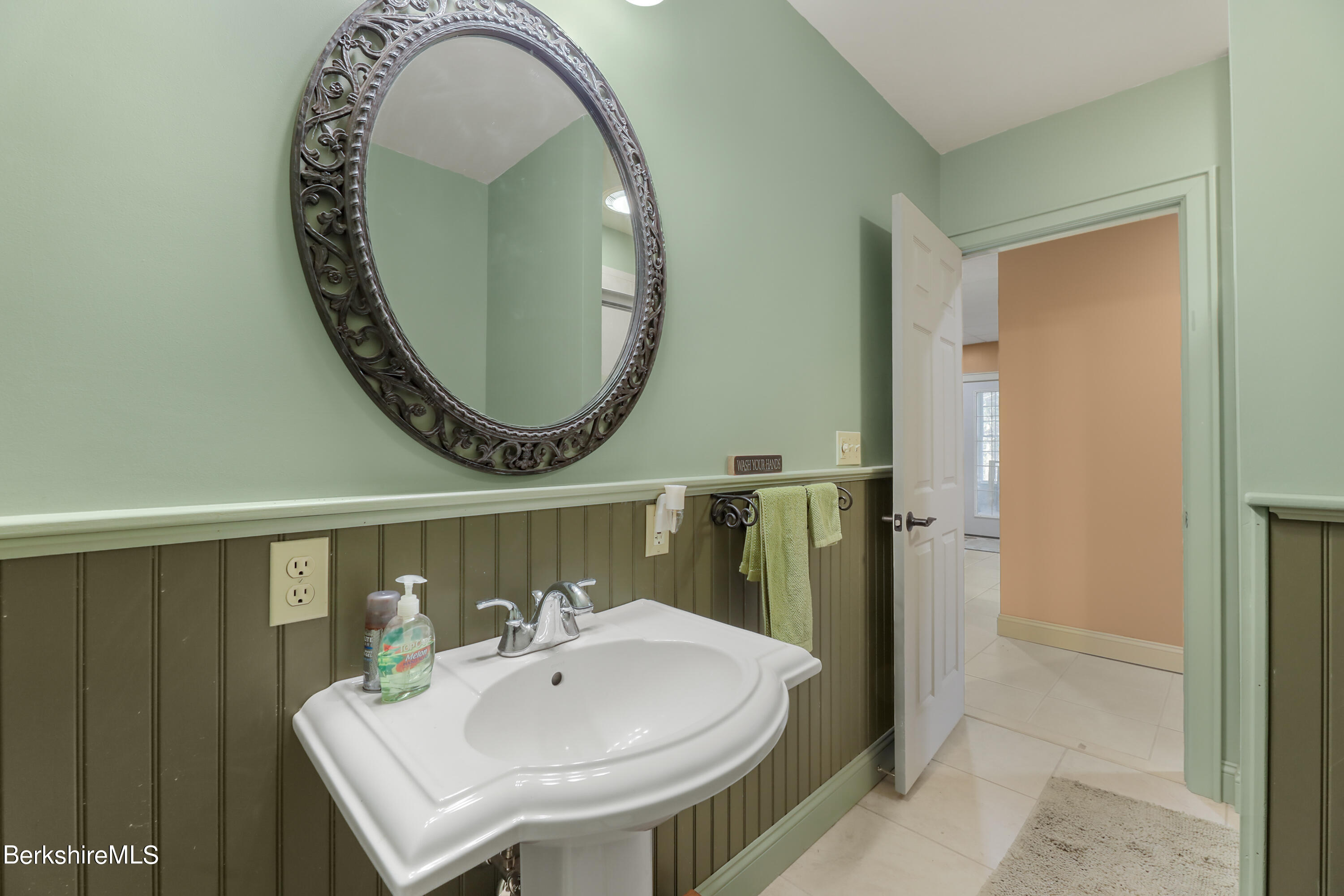 20 Ray Hubbard Road Otis, MA 01029 - Photo 50 of 59 a bathroom with a sink and a mirror