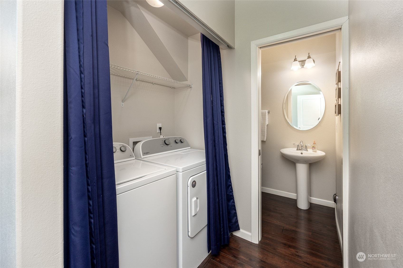 1544 Craig Road Southeast Olympia, WA 98501 - Photo 11 of 31 a bathroom with a sink and a mirror