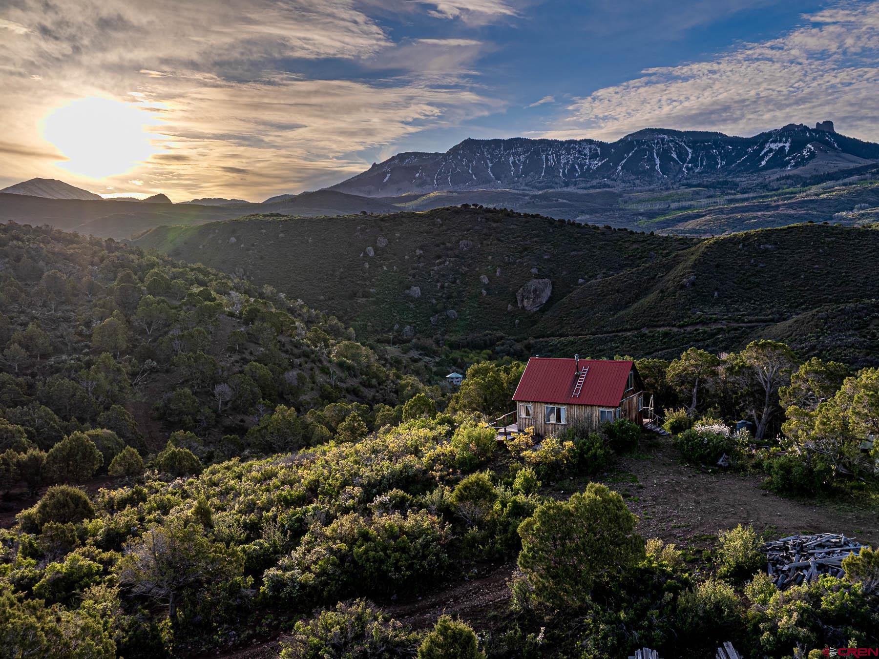 351 Slide Down Road Crawford, CO 81415 - Photo 27 of 34 a view of a back yard of the house