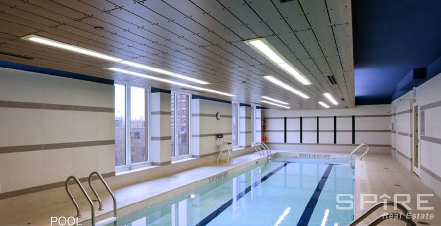 306 Gold Street, Unit 16H Brooklyn, NY 11201 - Photo 6 of 9 a view of a hallway with seating area