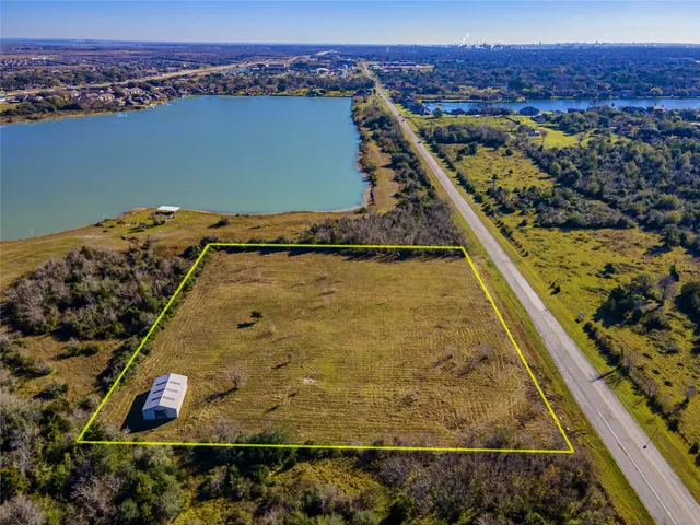 a view of an ocean and beach
