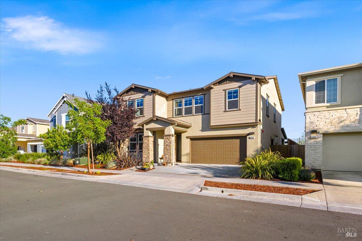 1469 Oak Circle Rohnert Park, CA 94928 - Photo 2 of 42 Welcome Home A warm and inviting front elevation sets the tone for the thoughtfully designed living spaces and exceptional indoor-outdoor lifestyle that await inside.