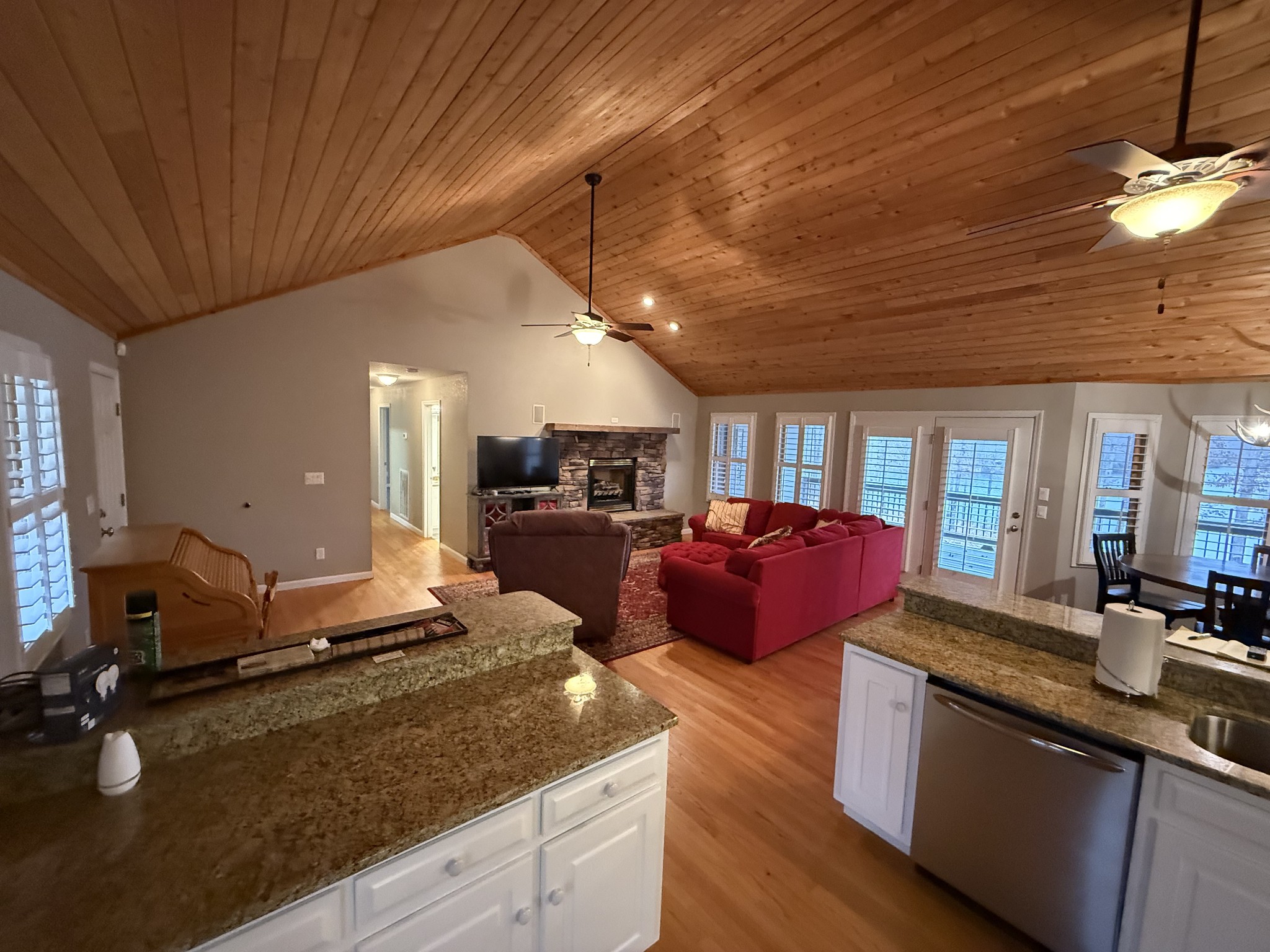 107 Chickory Lane Monteagle, TN 37356 - Photo 7 of 34 a large room with kitchen island granite countertop lots of counter top space