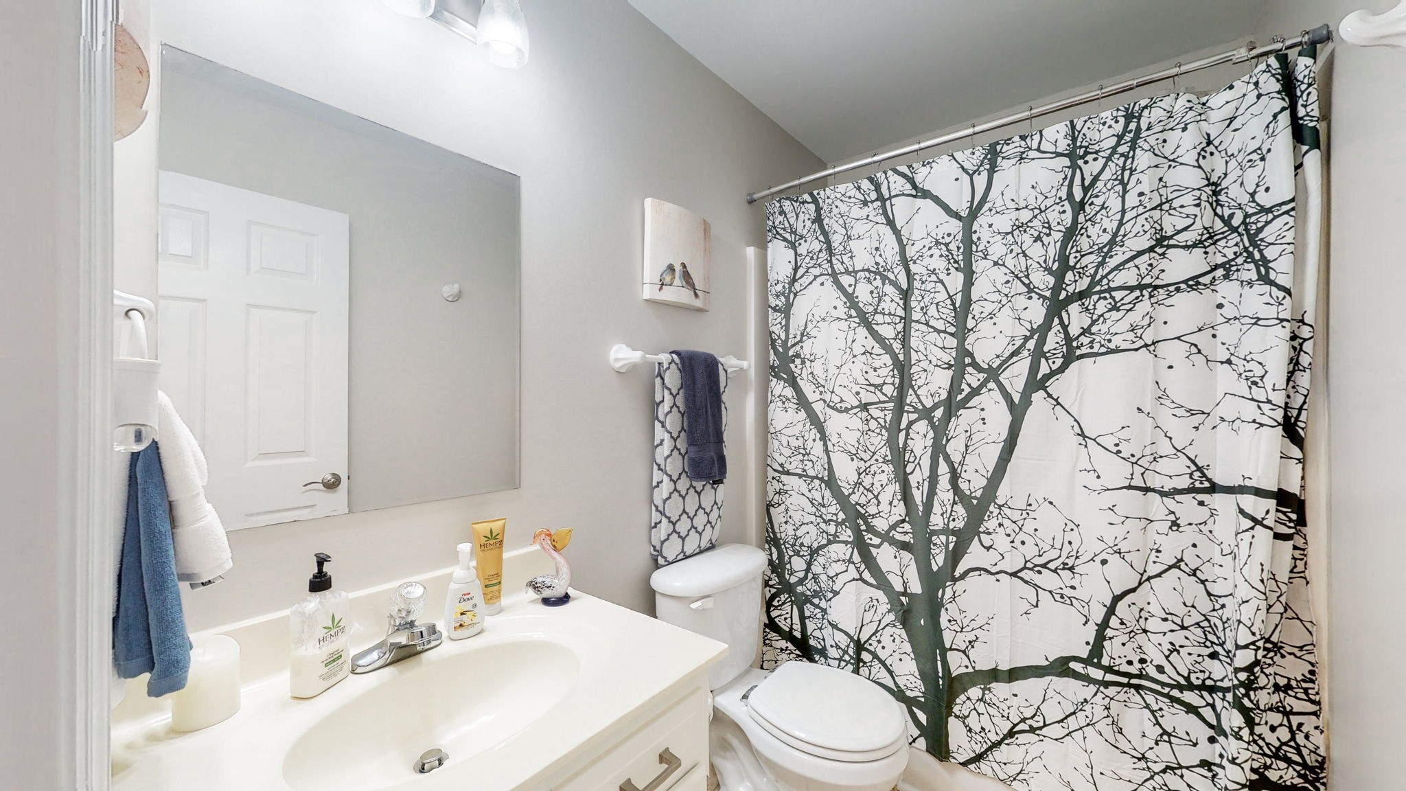 4211 Sandy Springs Road Springfield, TN 37172 - Photo 17 of 58 a bathroom with a toilet sink and mirror