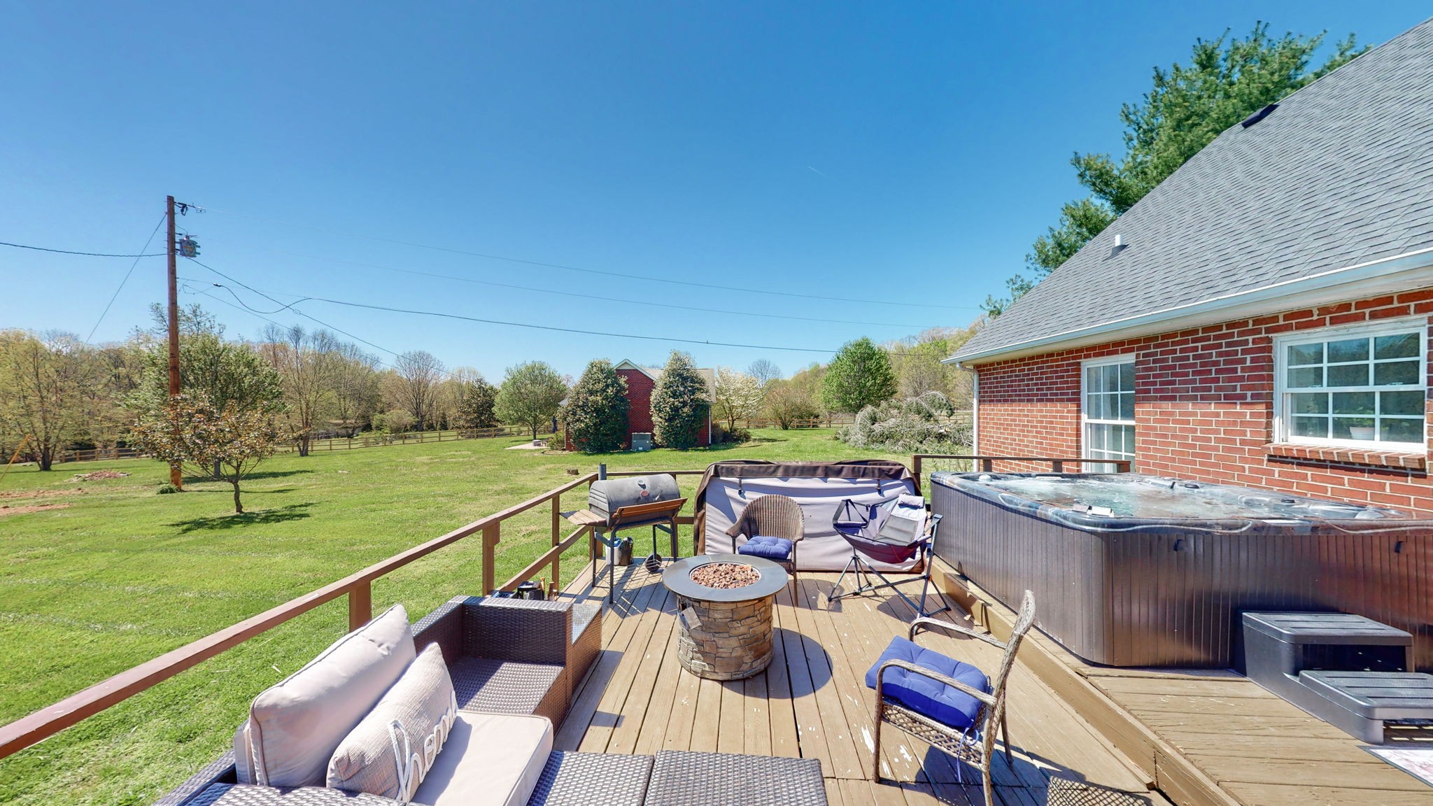4211 Sandy Springs Road Springfield, TN 37172 - Photo 37 of 58 a view of a patio with couches chairs and a table