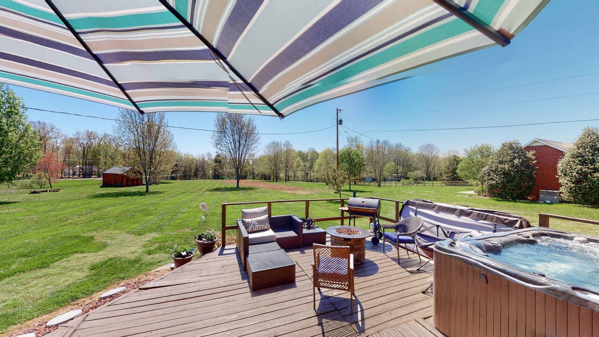 4211 Sandy Springs Road Springfield, TN 37172 - Photo 39 of 58 a view of a patio with chairs and table