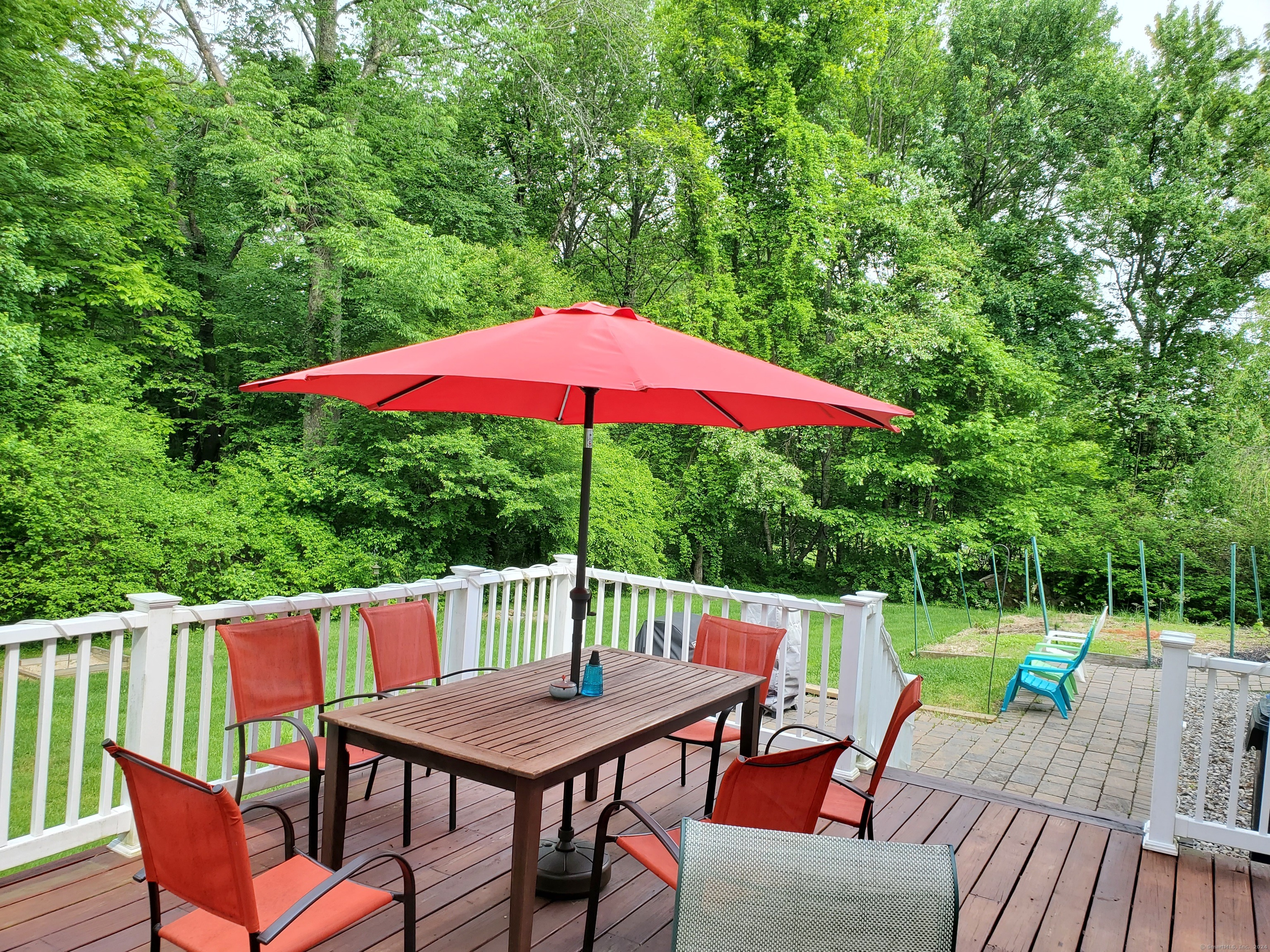 120 Woodbine Road Colchester, CT 06415 - Photo 21 of 24 a view of deck with furniture and barbeque oven