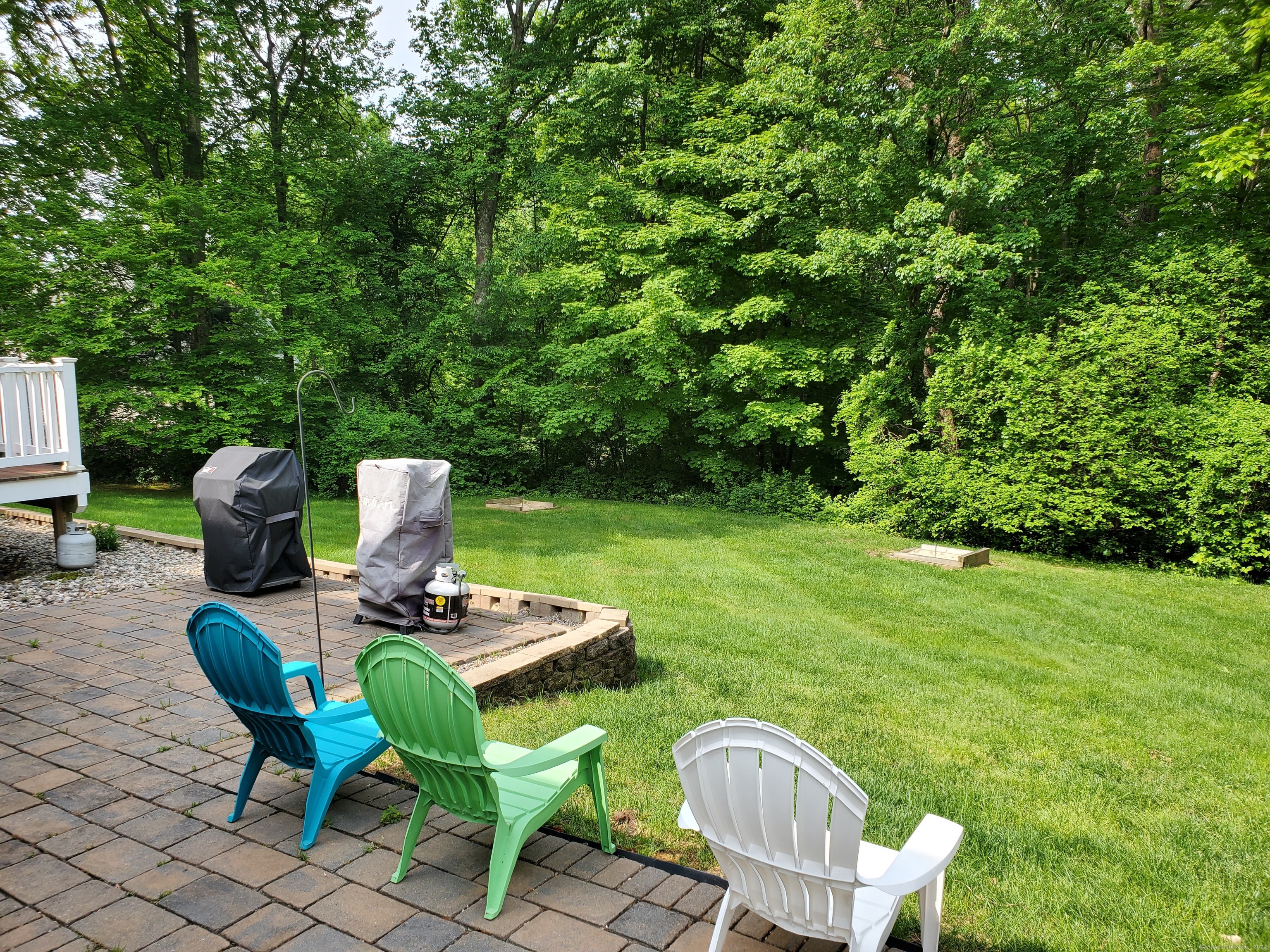 120 Woodbine Road Colchester, CT 06415 - Photo 22 of 24 a view of a chairs in backyard of the house