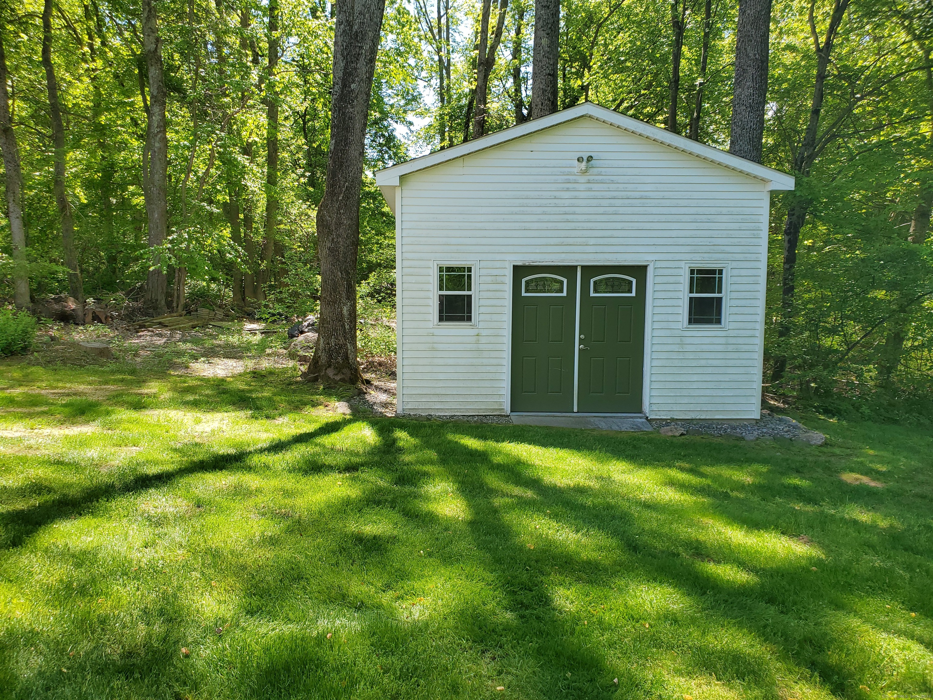 120 Woodbine Road Colchester, CT 06415 - Photo 24 of 24 a view of a backyard of the house