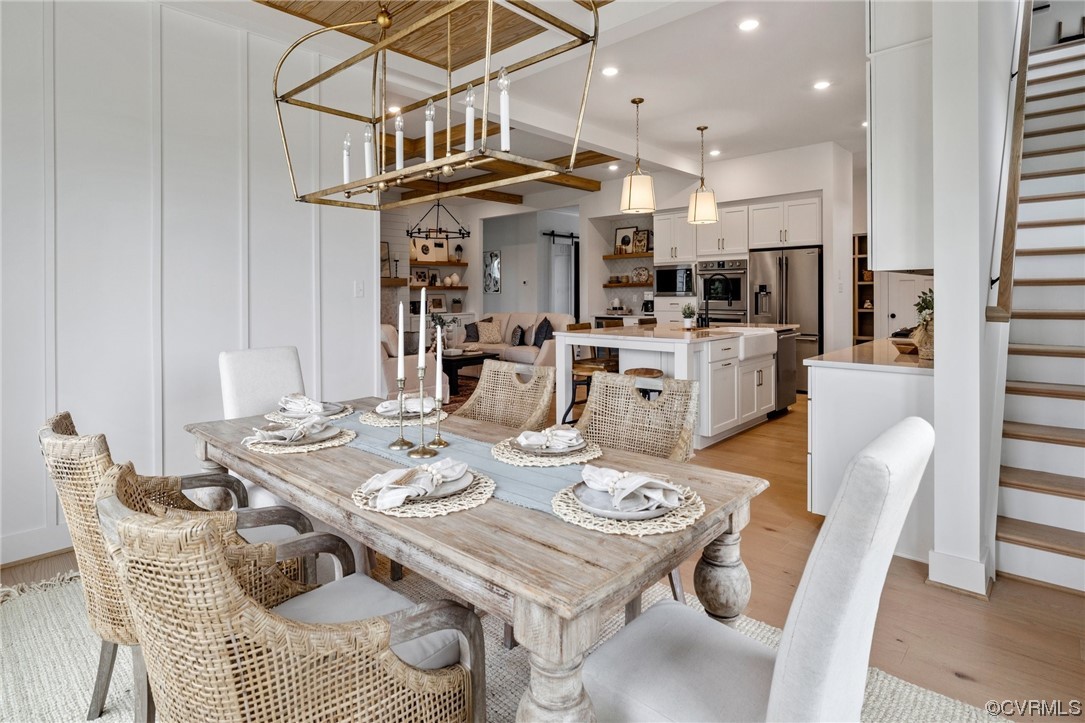 15124 Heaton Drive Midlothian, VA 23112 - Photo 22 of 49 a view of a dining room and livingroom view