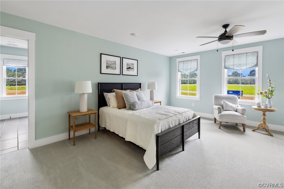 15124 Heaton Drive Midlothian, VA 23112 - Photo 33 of 49 a bedroom with a bed couch and window