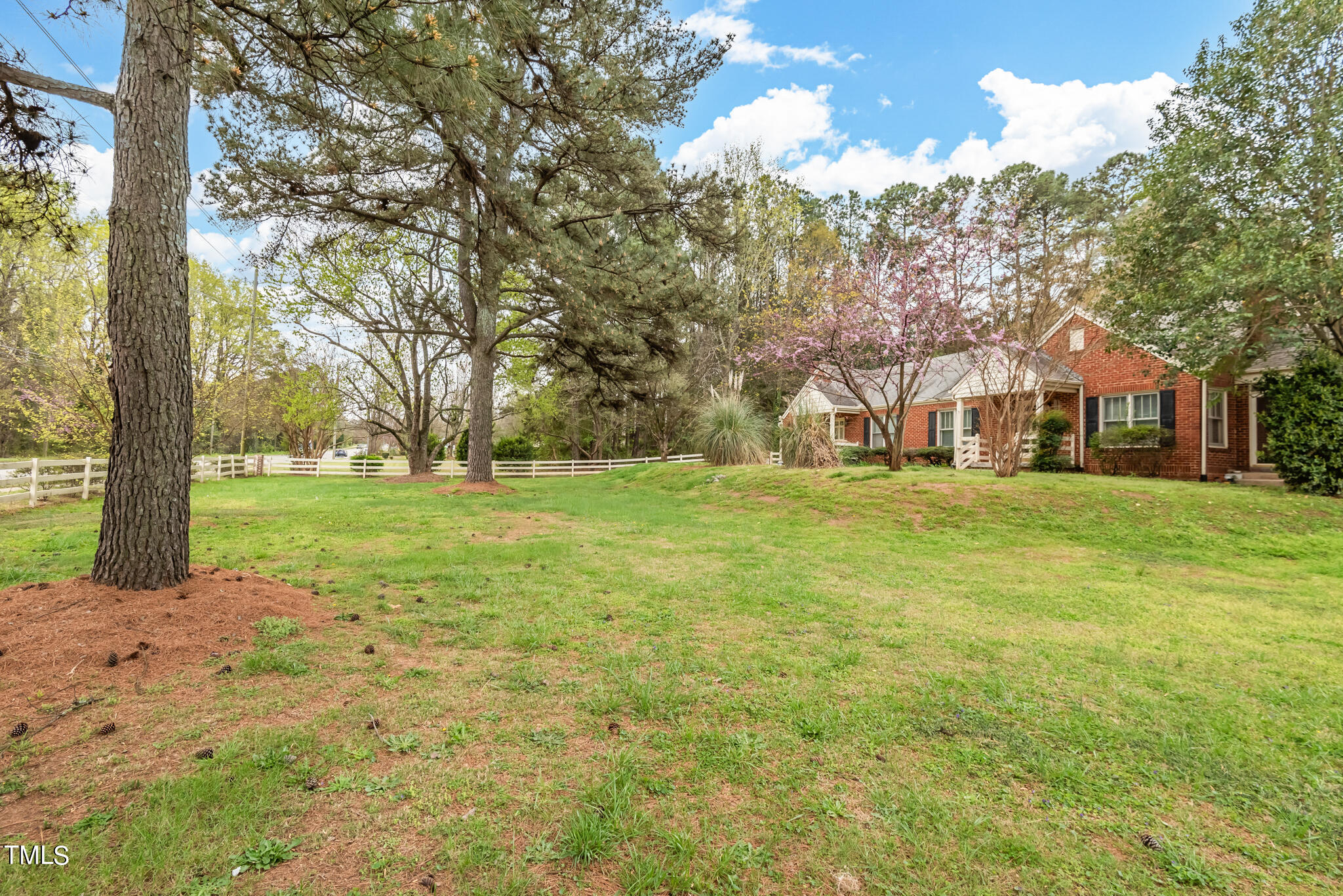 2410 Garner Road Raleigh, NC 27610 - Photo 6 of 32 a view of yard with trees