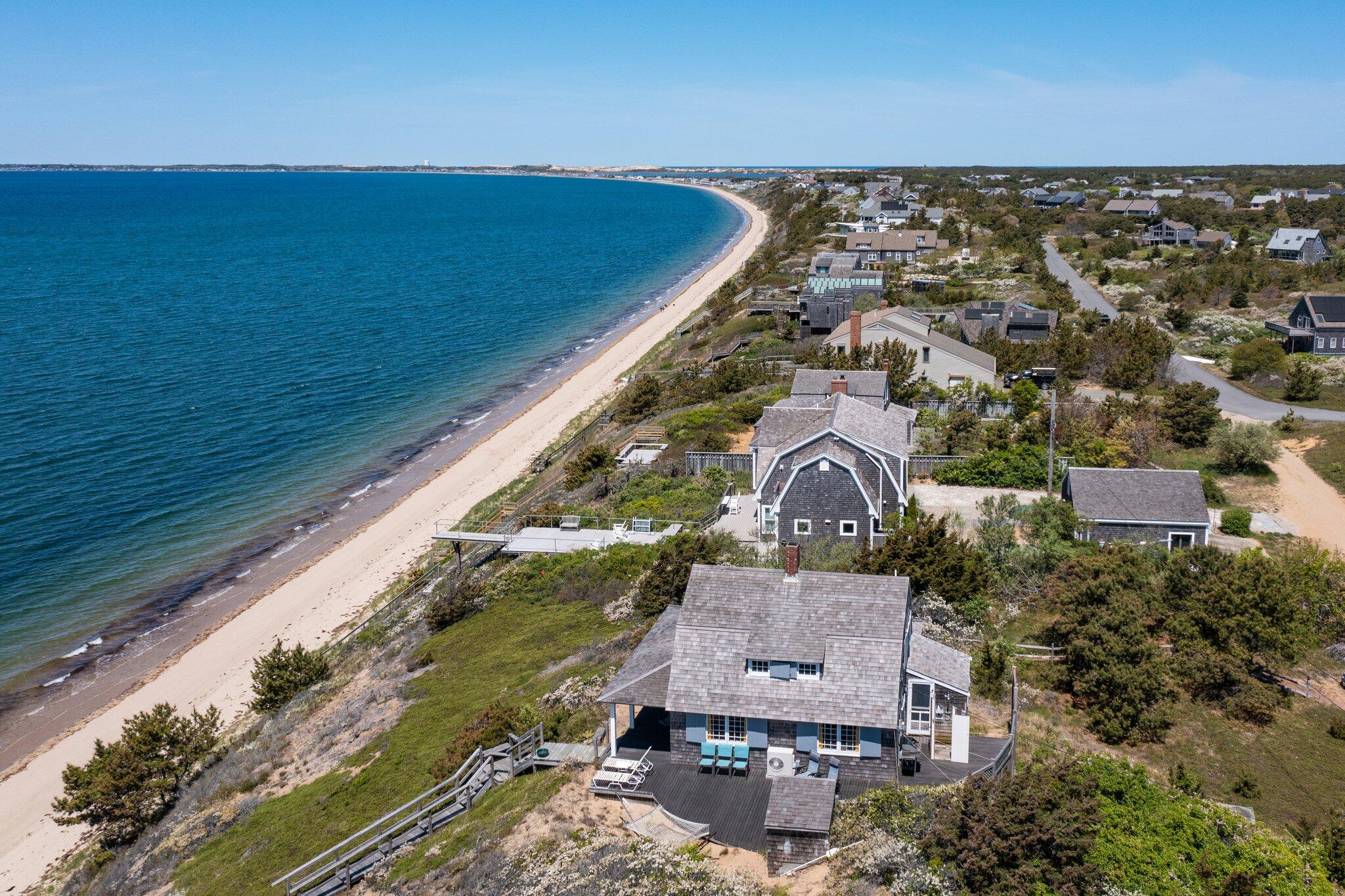 8 Pilgrims Path Truro, MA 02666 - Photo 39 of 49 an aerial view of residential houses with outdoor space